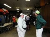 Mitch Swoboda talks with MDNR Nic Popoff