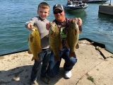 Mark Goetsch and son with some quality smallmout bass 2017 National Semi-Final