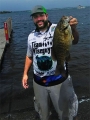 Jason Wise with a nice smallmouth bass