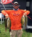 Jim Rowan with his smallmouth bass