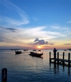 Sunrise over Lake St. Clair