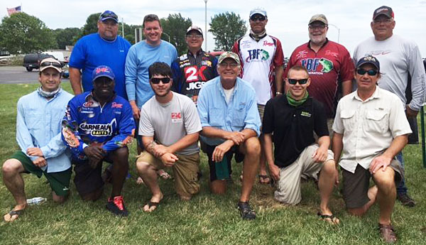 2016 TBF of Michigan State Team, kneeling Jay Shaffer, Tommy Robinson, Alexander Watts, Mike Fedio, Ross Parsons, David Michaelis, standing Randy Kafka, Matt Belletini, Don Watts, Scott Dobson, Dave Reault, Jeff Kellogg