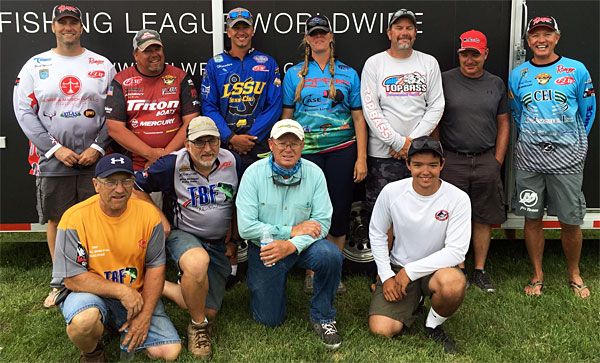 2017 TBF of Michigan State Team qualifiers. Front: Ronnie Shepard, Jack Cahn, Robert Kowal, Matthew Davis. Standing: Zach Maisch, Ronald Scharphorn, Hunter Chase Scharphorn, Kendra Mueller, Scott Tyrell, Heath Wagner, Randy Ramsey. Not shown: Josh Kolodzaike.