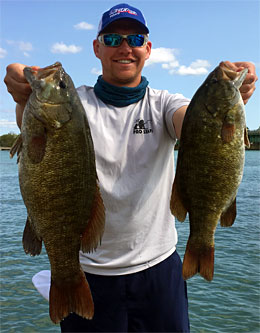 Overall big bass of the event was caught by Michigan's Ross Parsons weighing an impressive 6.48 pounds.