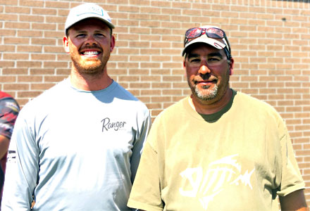 2019 The Bass Federation of Michigan State Champions boater Troy Stokes and co-angler Chris Majerle from July 14 State Championship on Lake St. Clair